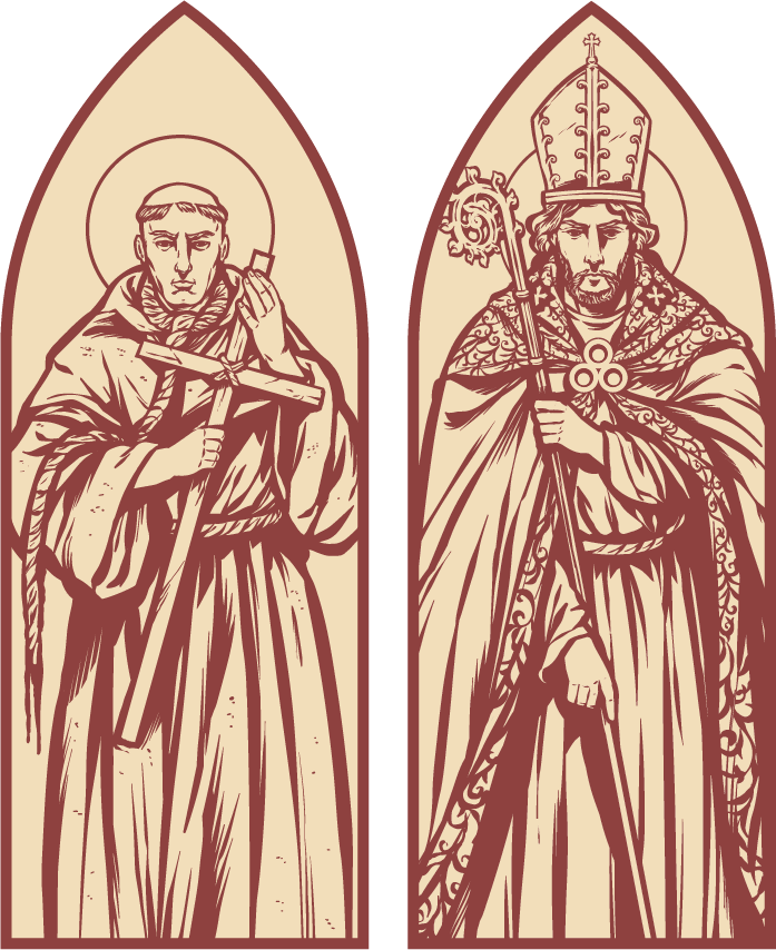 illustration of Saint Willehad